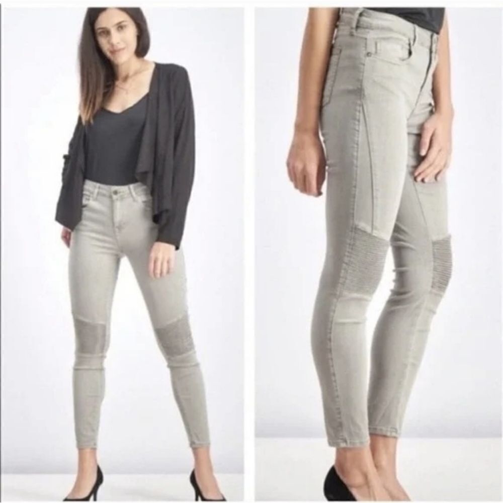 Pistola Audrey Skinny Moto Jeans Size 31